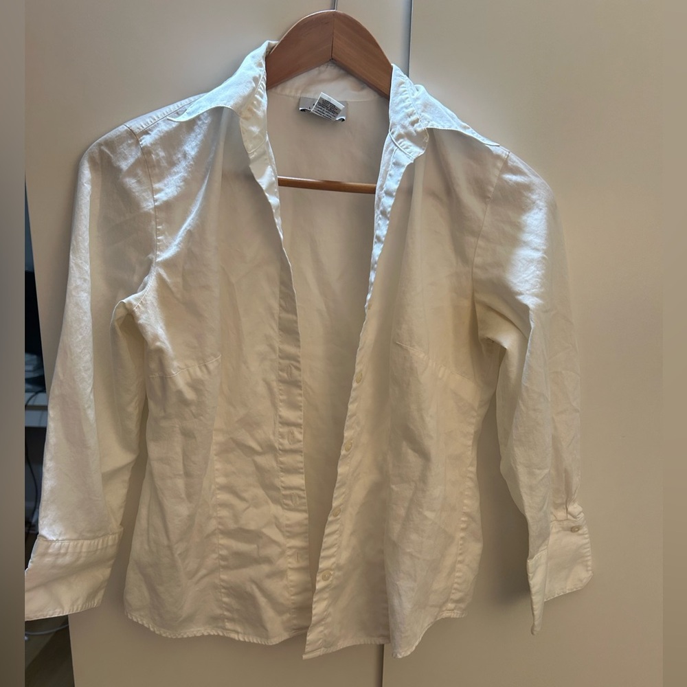 Button up cotton blouse